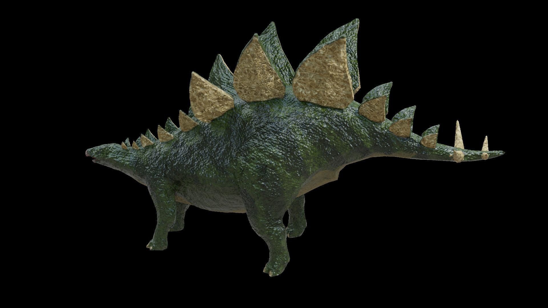 24 Dinosaur Models pack Low-Poly 3D model 3D Model Collection_72