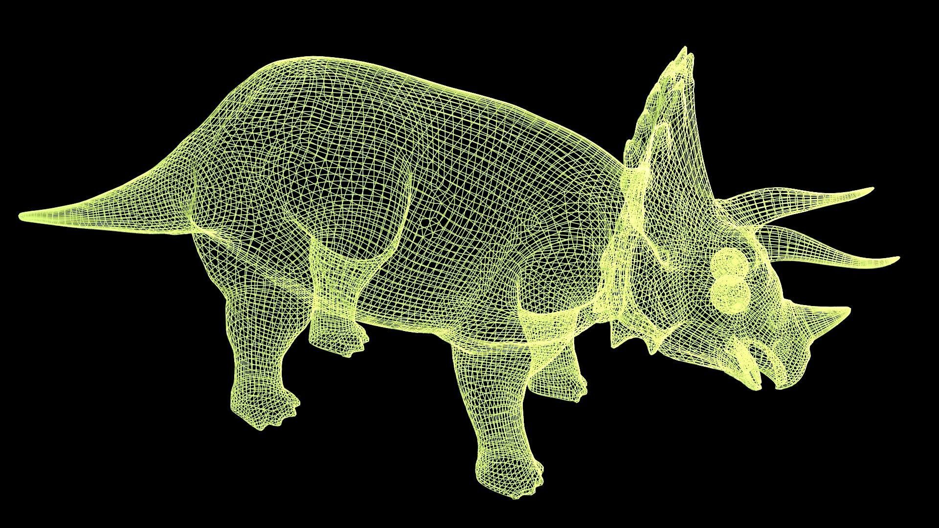 24 Dinosaur Models pack Low-Poly 3D model 3D Model Collection_55