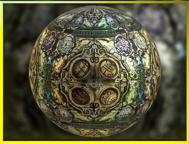 PBR Medieval Seamless Realistic Material SBSAR 4k Texture 02 Texture