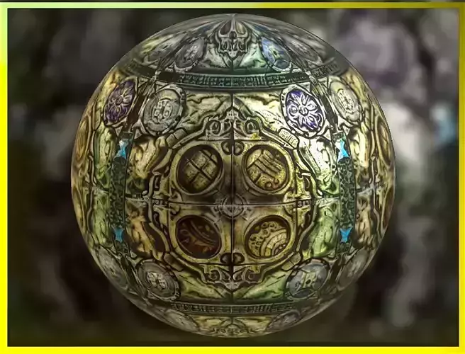 PBR Medieval Seamless Realistic Material SBSAR 4k Texture 02