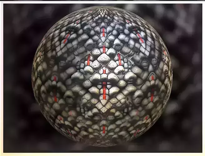 PBR Sci-Fi Seamless Realistic Material SBSAR 4k Texture 048