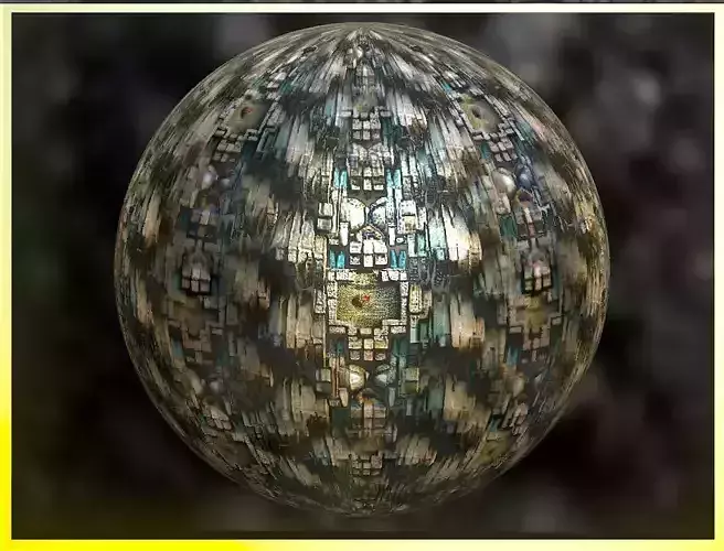 PBR Sci-Fi Seamless Realistic Material SBSAR 4k Texture 047