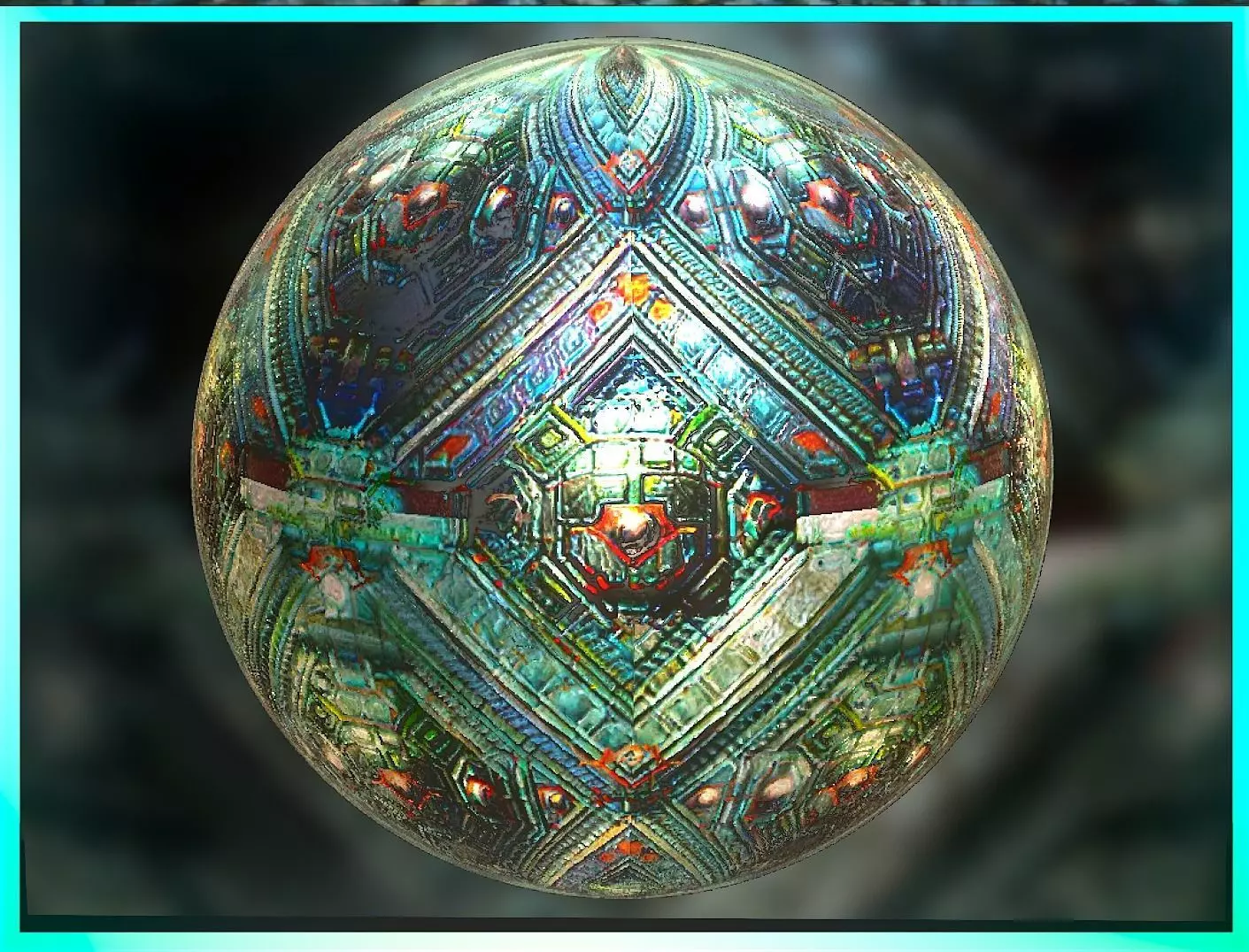 PBR Sci-Fi Seamless Realistic Material SBSAR 4k Texture 038 Texture_0