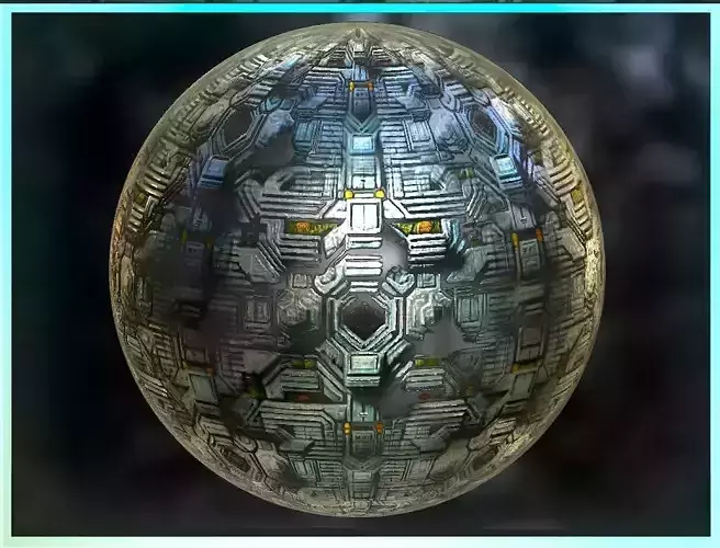 PBR Sci-Fi Seamless Realistic Material SBSAR 4k Texture 031