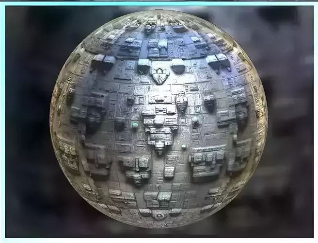 PBR Sci-Fi Seamless Realistic Material SBSAR 4k Texture 022