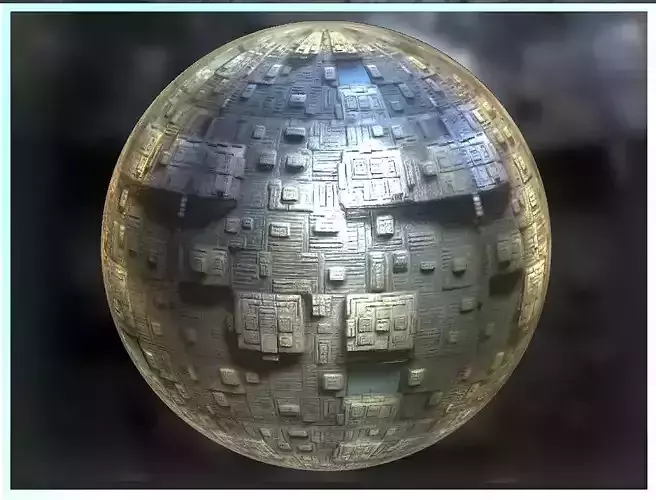 PBR Sci-Fi Seamless Realistic Material SBSAR 4k Texture 021