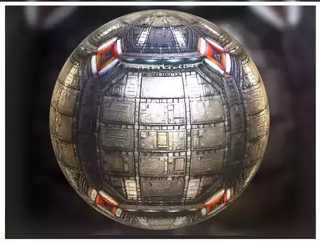 PBR Sci-Fi Seamless Realistic Material SBSAR 4k Texture 016