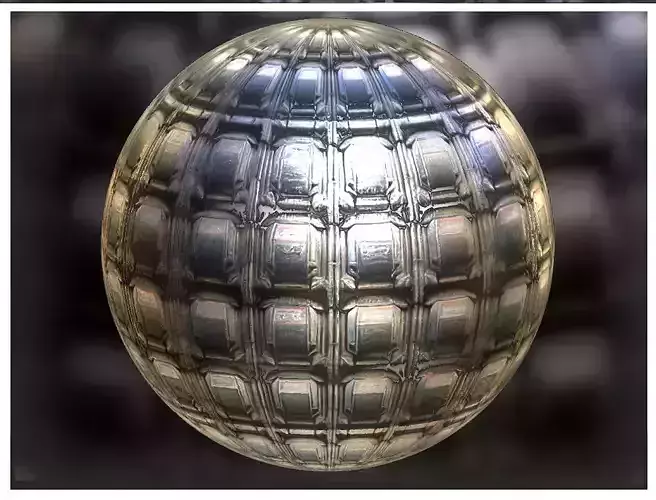 PBR Sci-Fi Seamless Realistic Material SBSAR 4k Texture 011