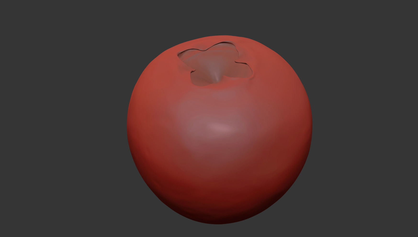 Lingonberry 3D model_7