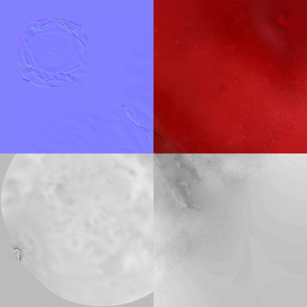 Lingonberry 3D model_8