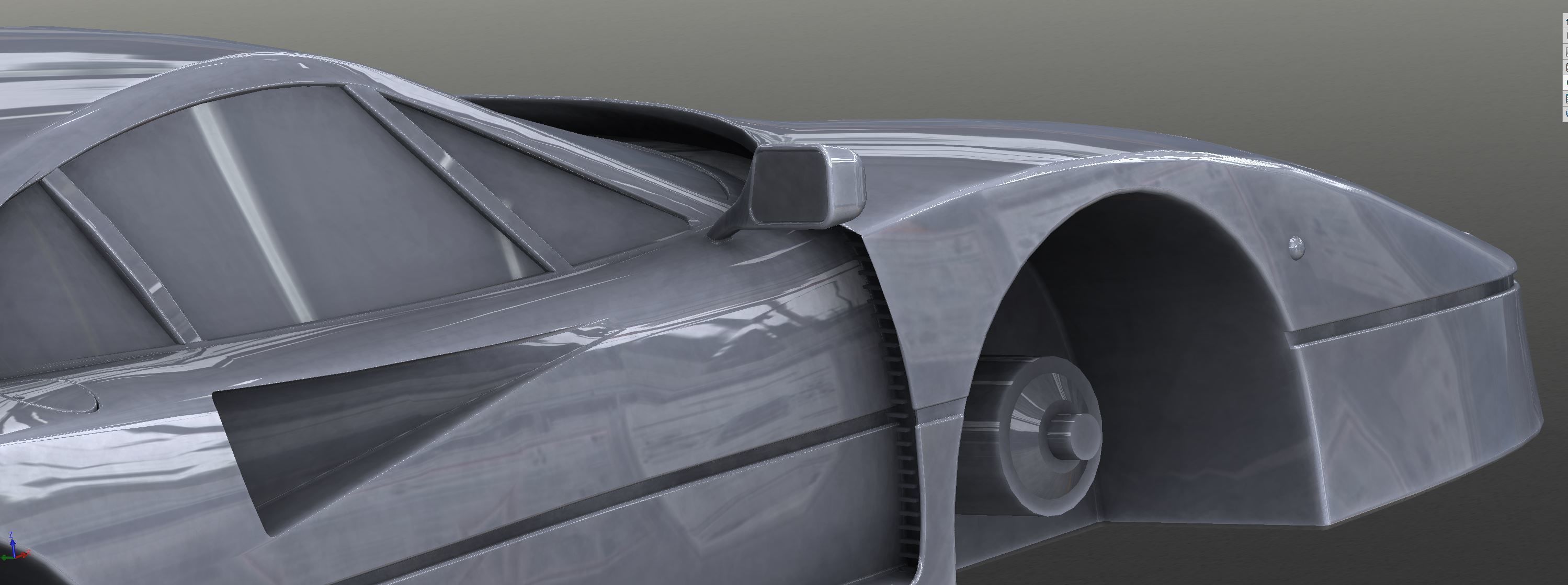 Ferrari F40 - Your Childhood Dream Car Ready for 3D Printing  3D print model_14