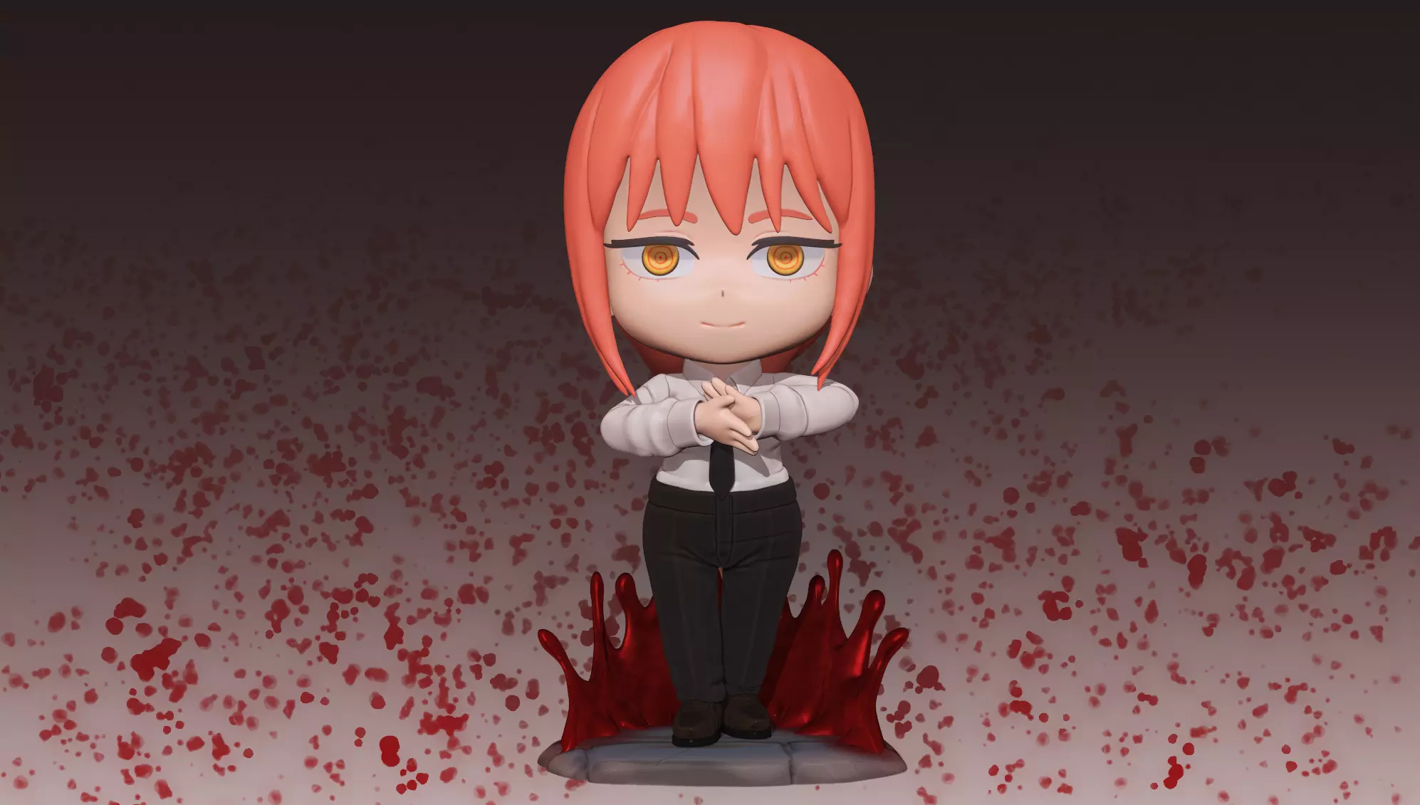 Makima Chainsaw Man 3D print model