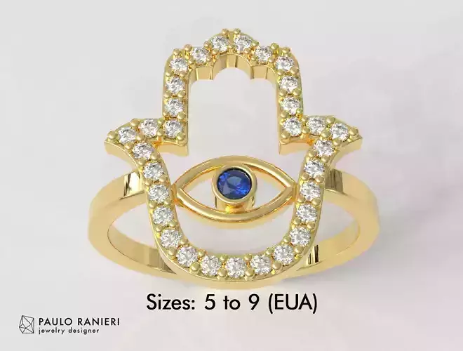 Hamsa Ring