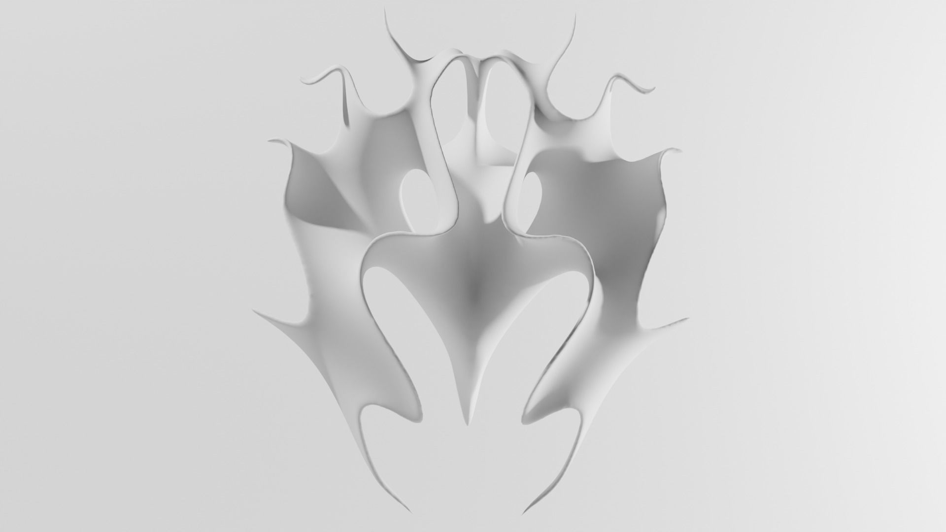 Gyroid Abstract Geometry  3D model_3