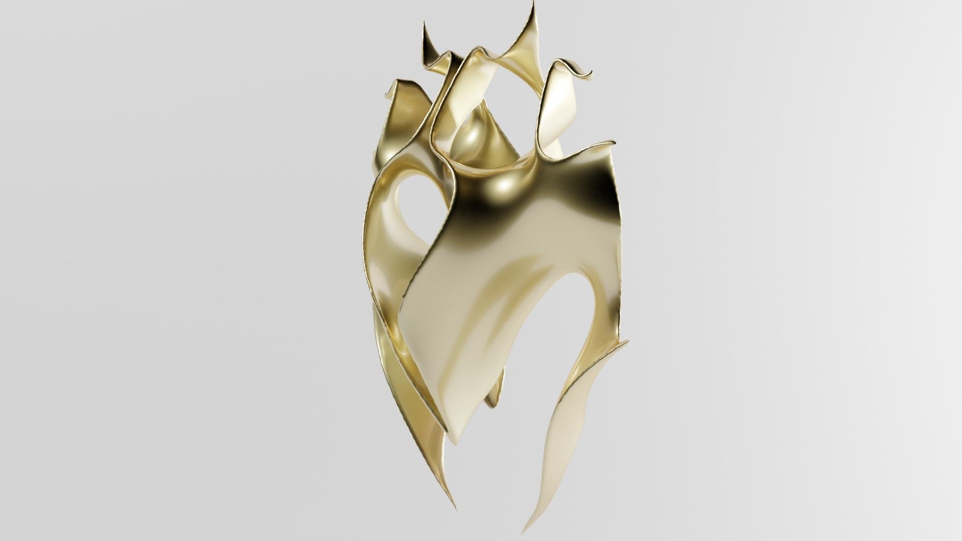 Gyroid Abstract Geometry  3D model_2