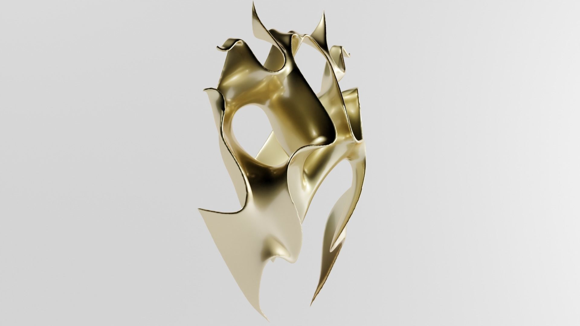 Gyroid Abstract Geometry  3D model_1