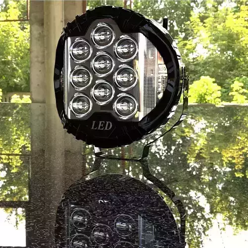 LED ARB Light Circular Lamp Led Bar Lighting  Low-poly 3D model