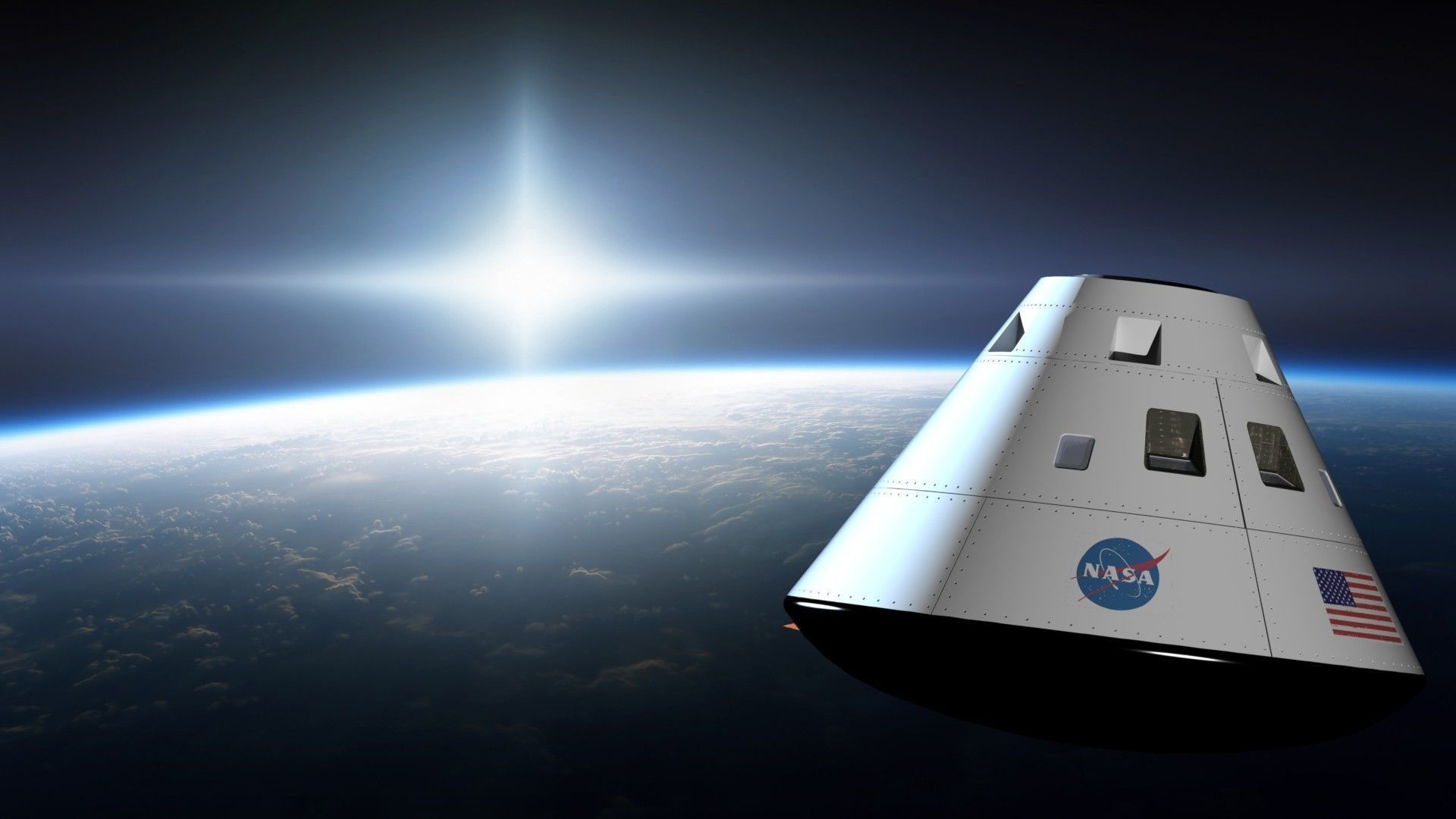 NASA Orion - Artemis Crew Capsule Structure - 17 Detailed Parts 3D print model_14