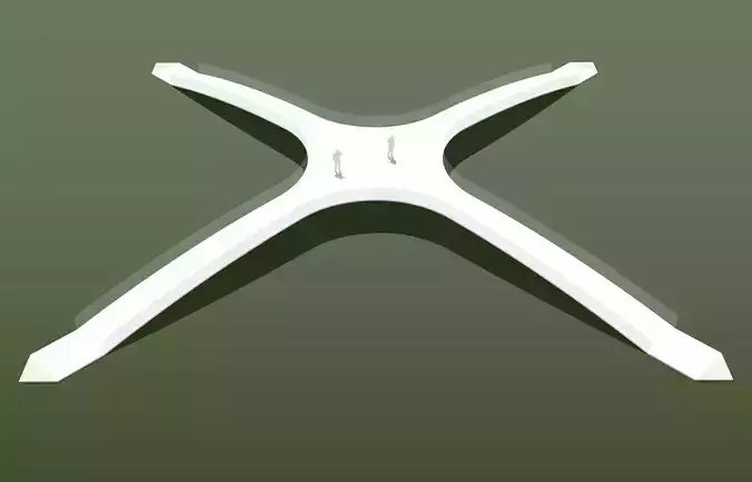 X bridge in concept Free 3D model