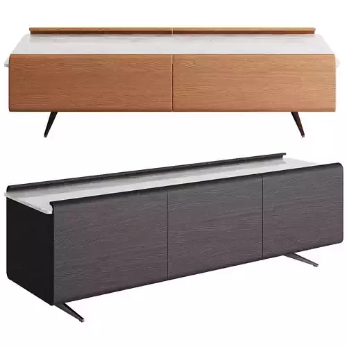 Flexform Earl Cabinet 3D model