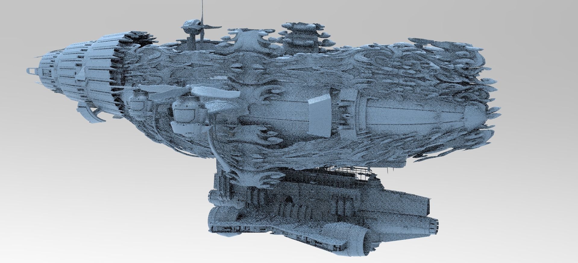 Gilgamesh airship 1 3D model_1