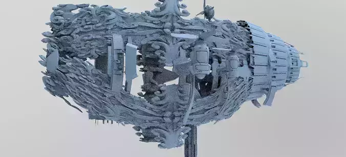 Gilgamesh airship cylinder ship