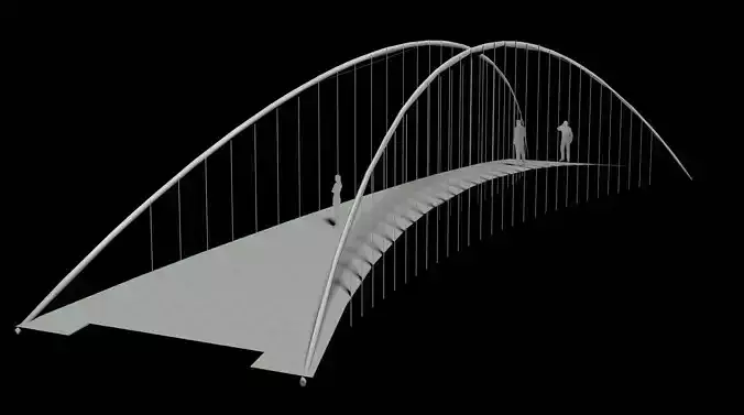 Bridge in concept - 06 3D model