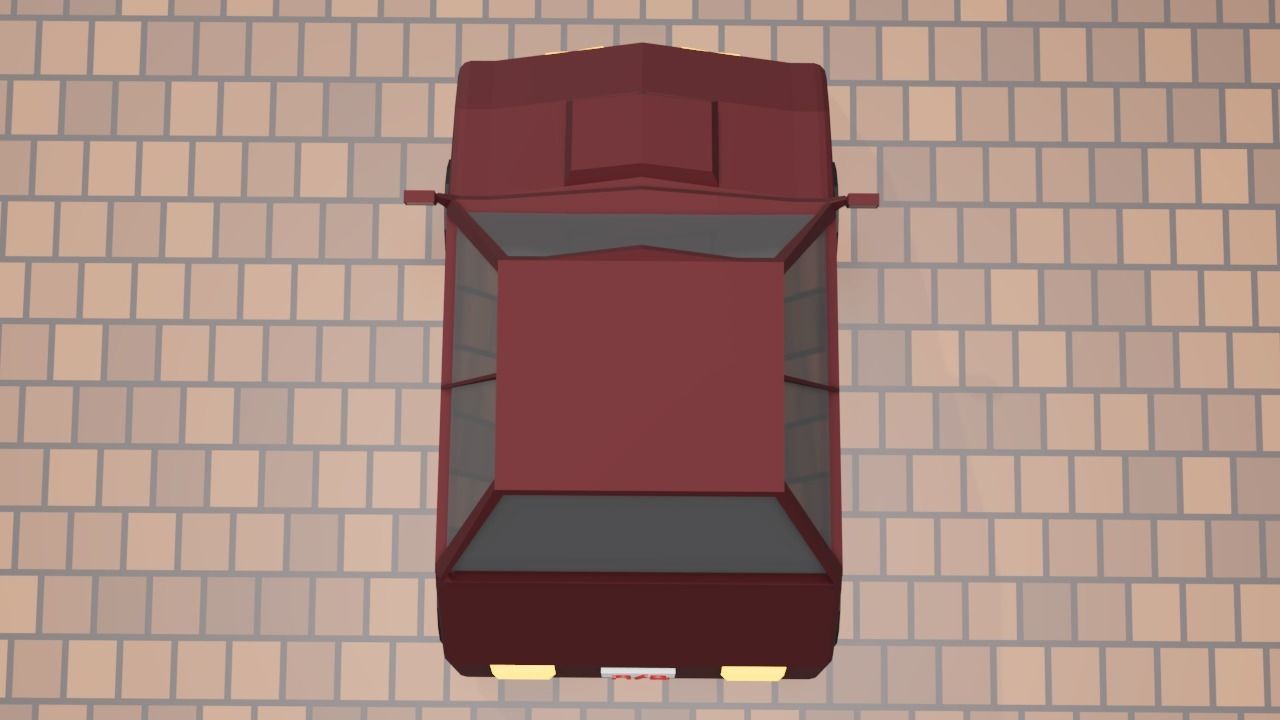 motor car Free 3D model_7