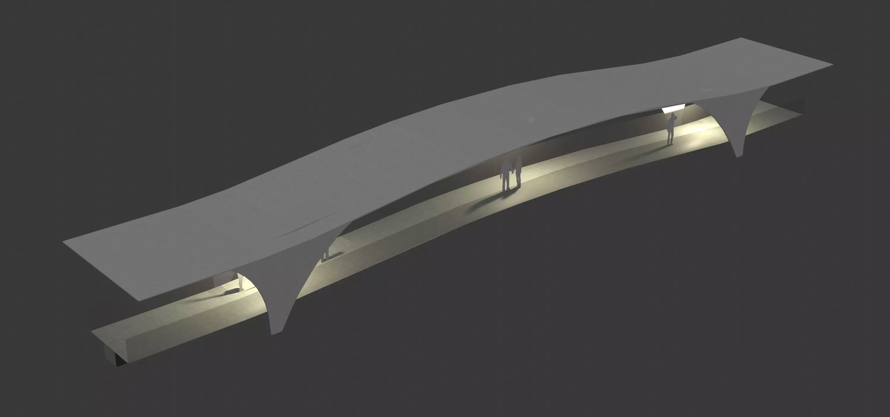Bridge in concept - 04 3D model