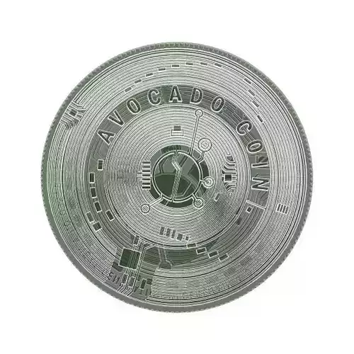 COIN AVOCADO AVOCADOCOIN TOKEN 3D print model