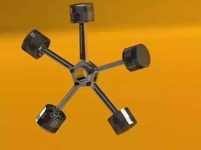 Radial Engine sub assembly