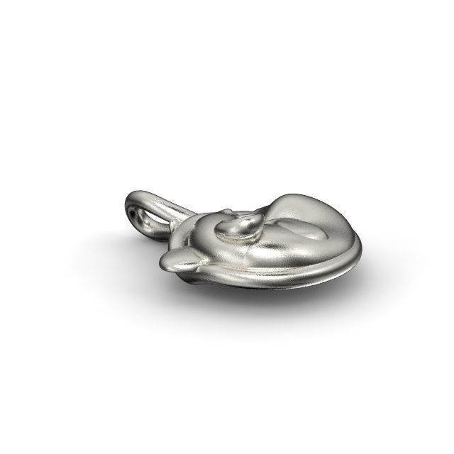PENDANT NECKLACE RAT MICE RATON RATA MOUSE 3D print model_4