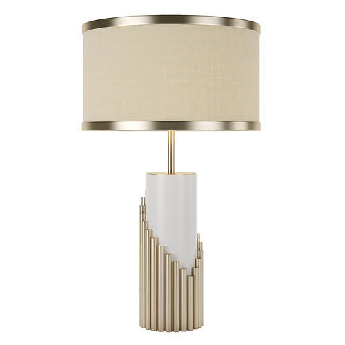 Streamline Table Lamp 3D model