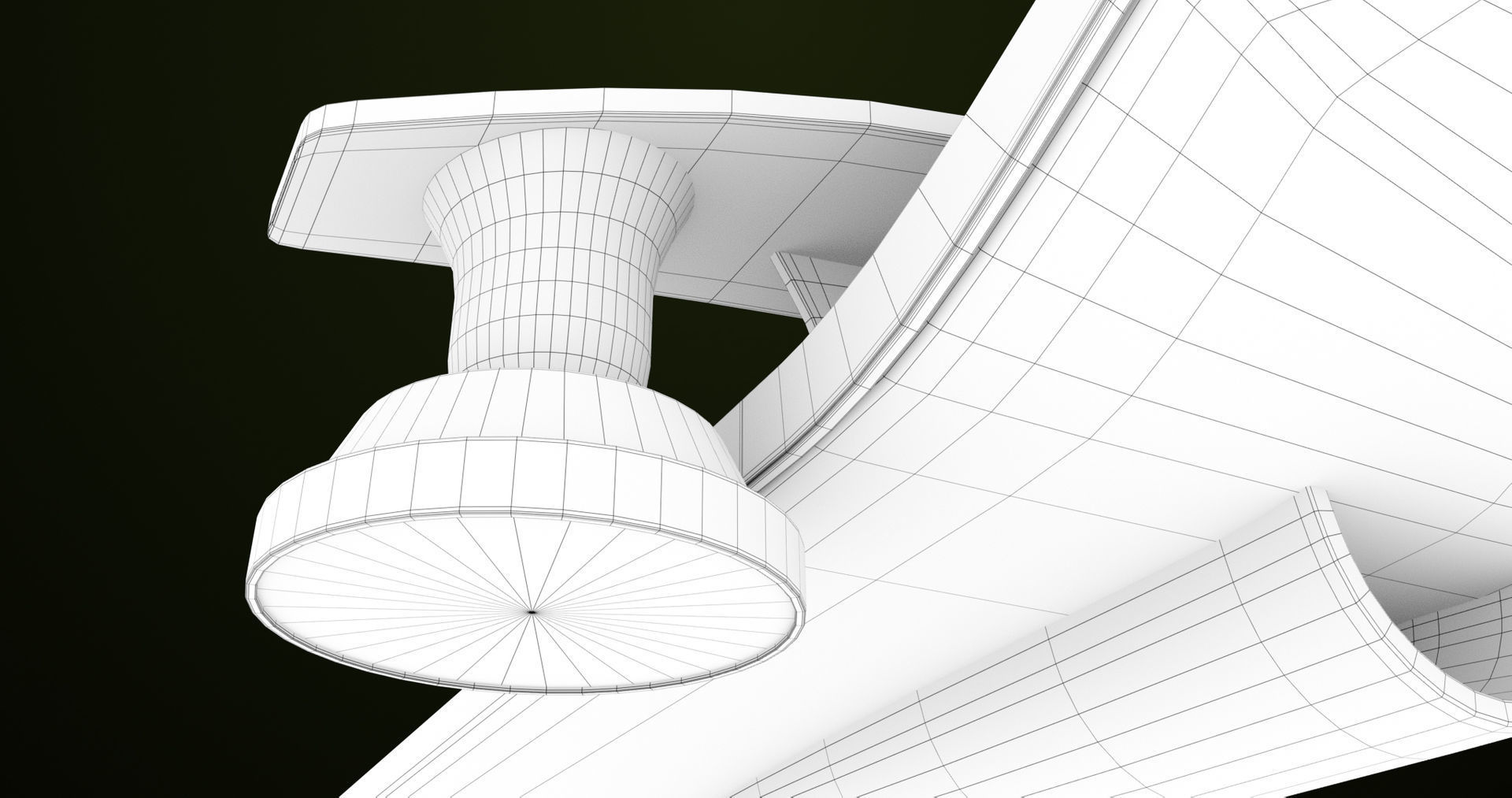 Sci Fi Hoverboard 8 All PBR Unity UE Textures Included Low-poly 3D model_28