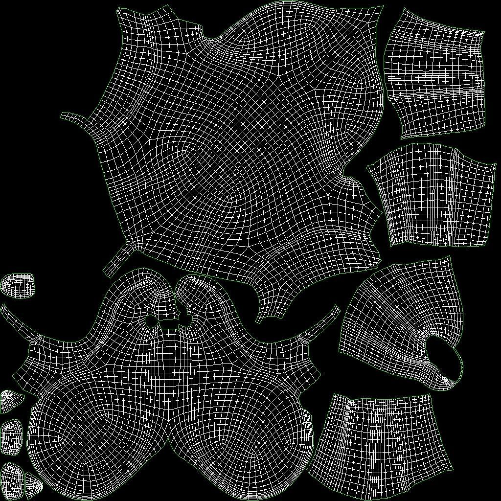 Elephant Figurines Statuette Low-poly 3D model_17