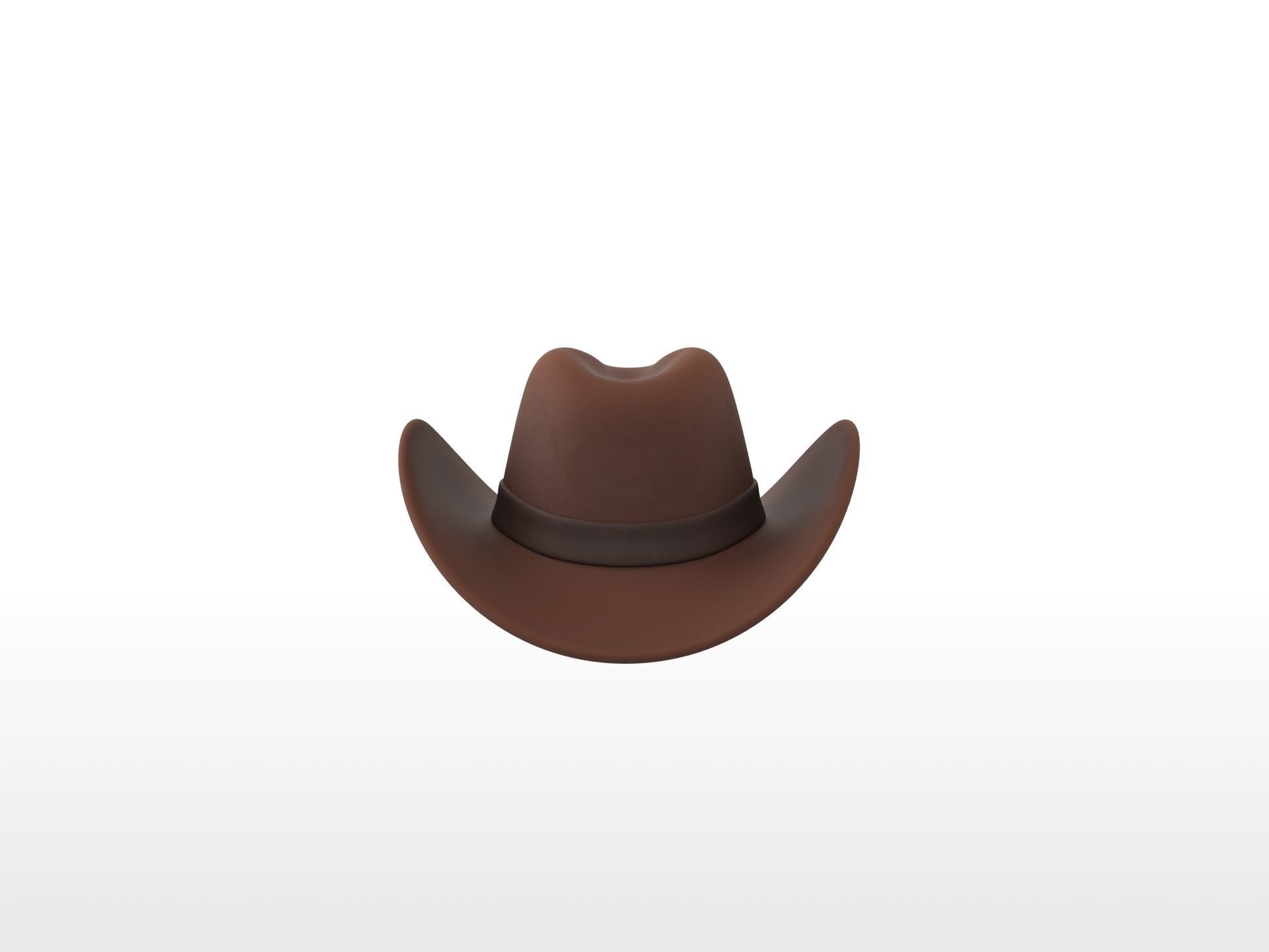 Hat011 Cowboy Hat 3D model_5