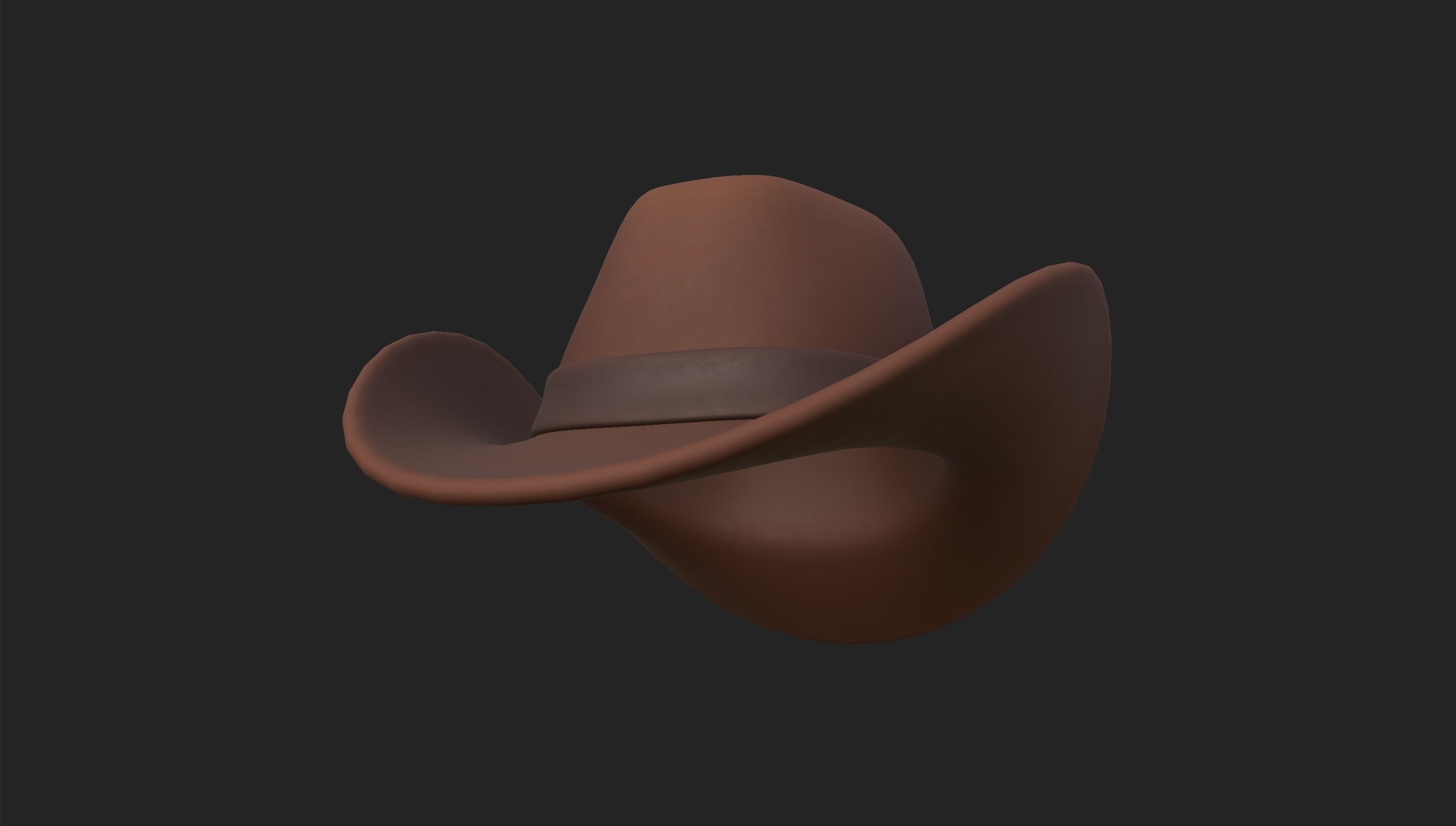 Hat011 Cowboy Hat 3D model_25