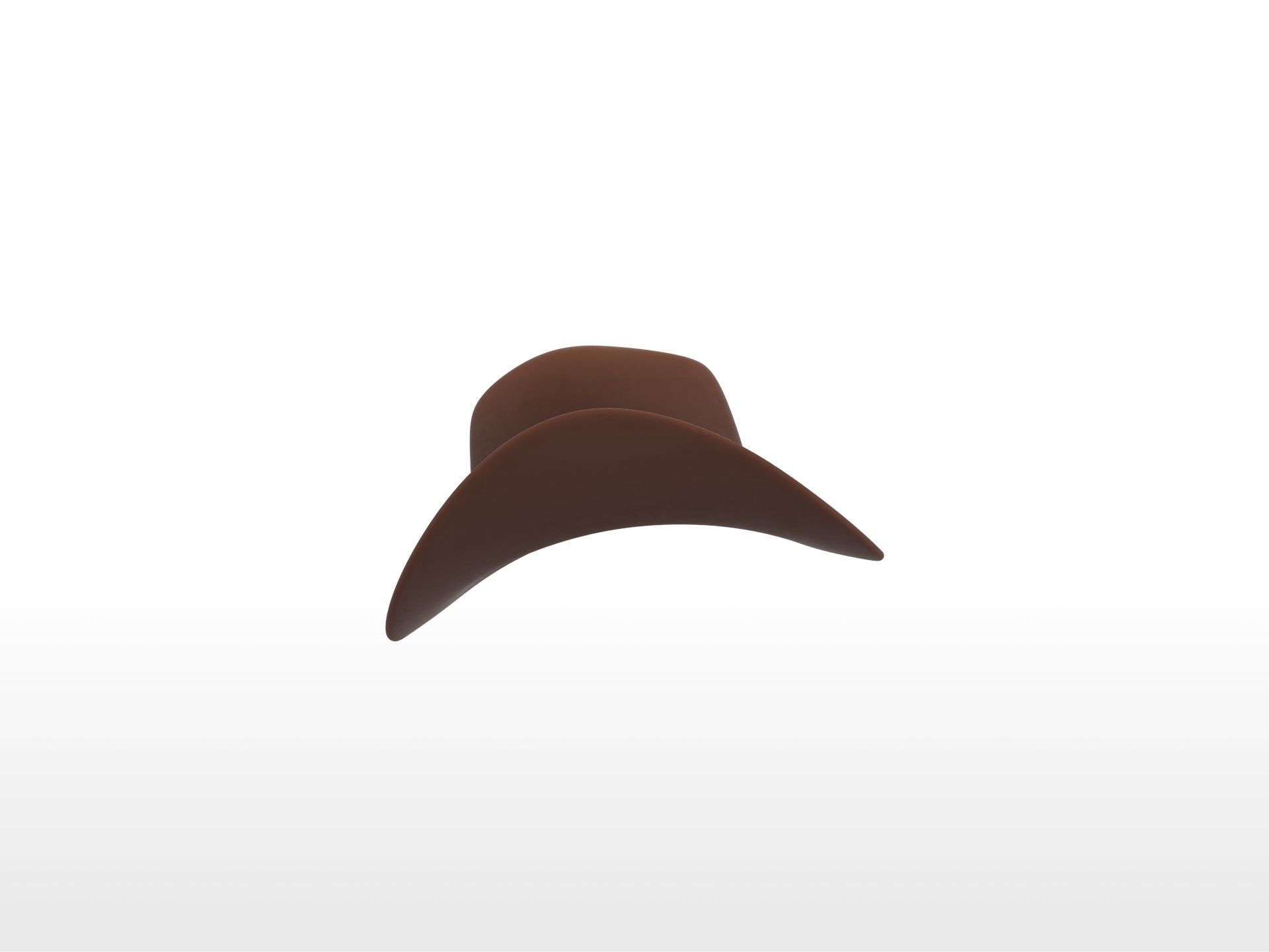 Hat011 Cowboy Hat 3D model_4