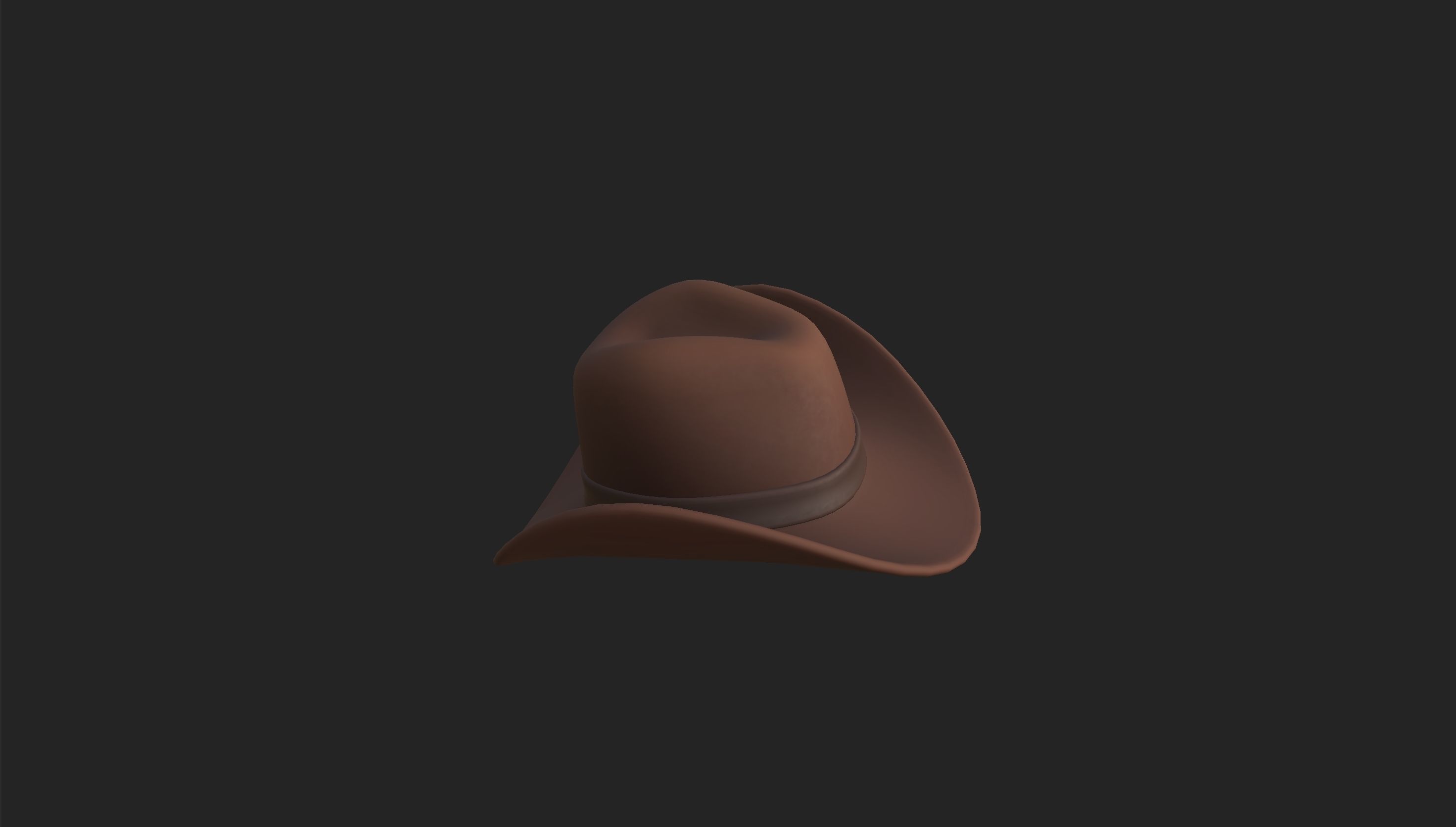 Hat011 Cowboy Hat 3D model_33