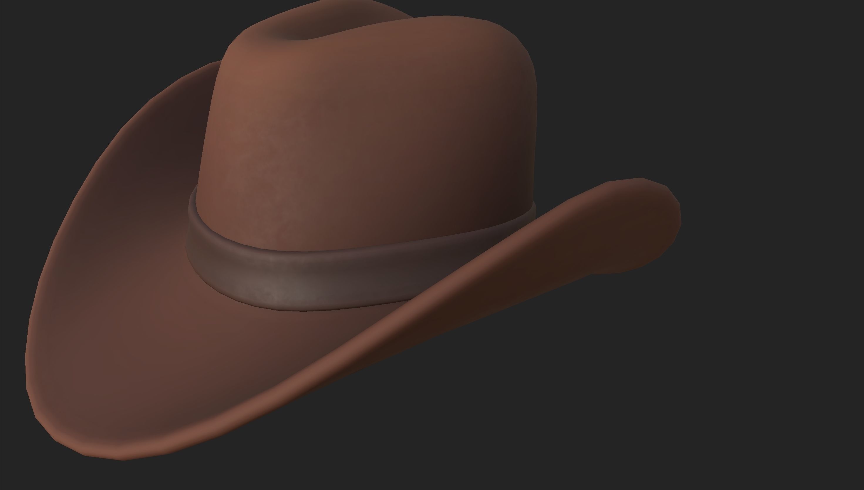 Hat011 Cowboy Hat 3D model_26