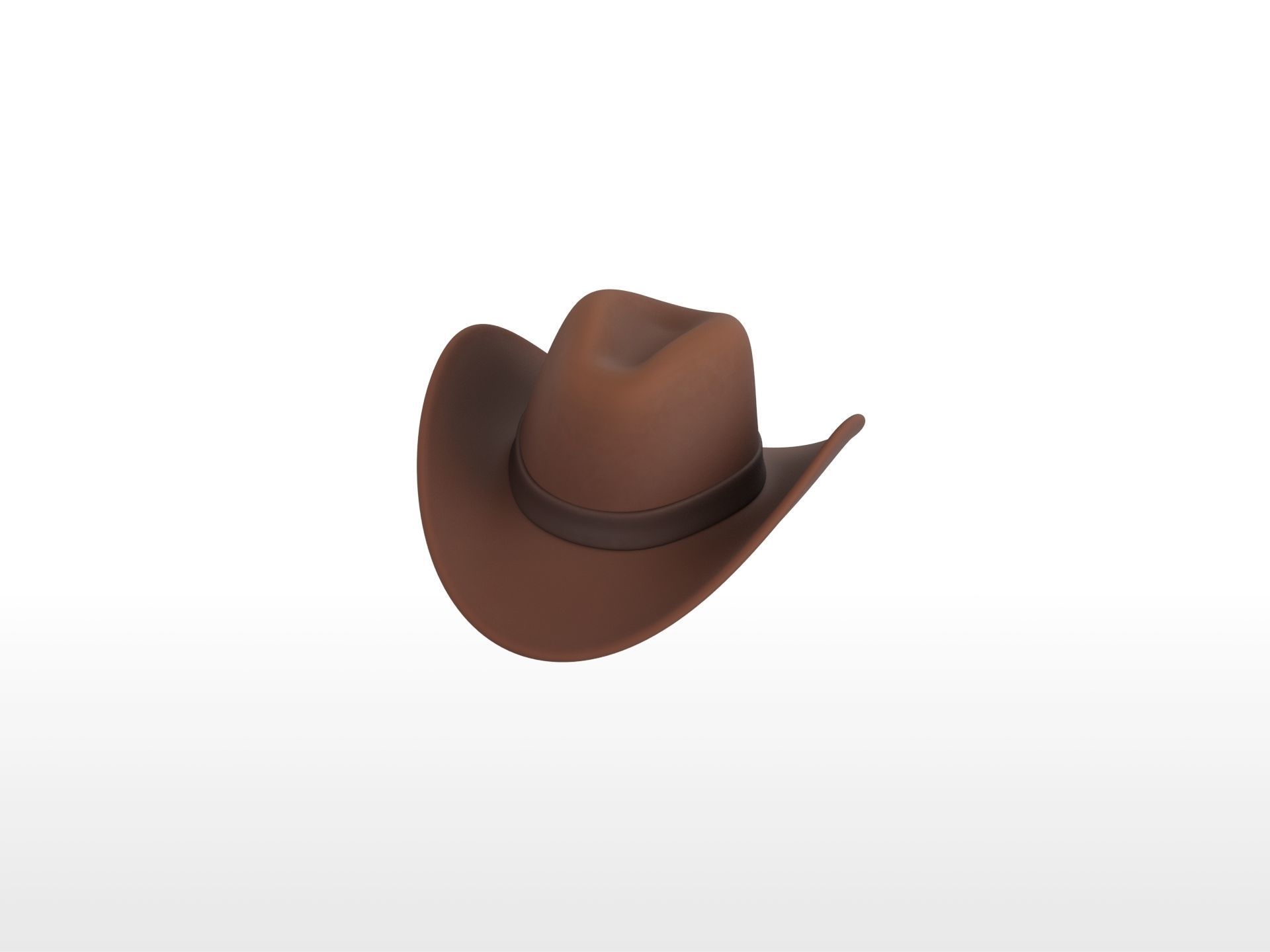 Hat011 Cowboy Hat 3D model_1