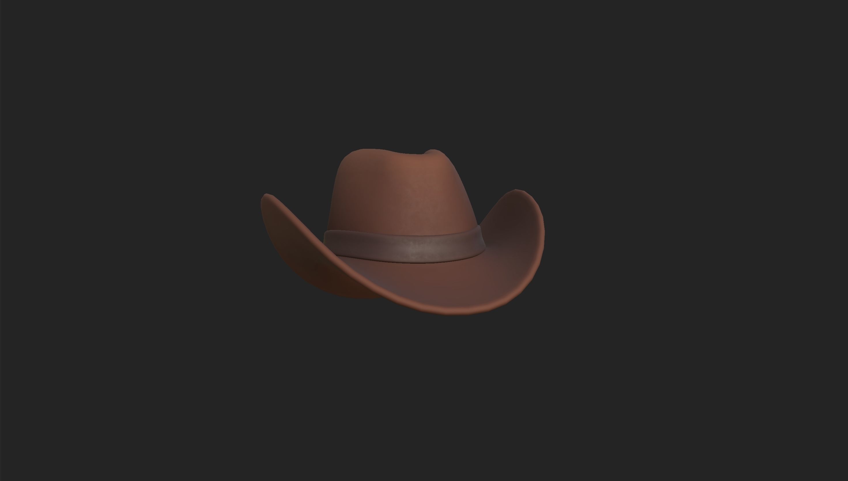 Hat011 Cowboy Hat 3D model_29
