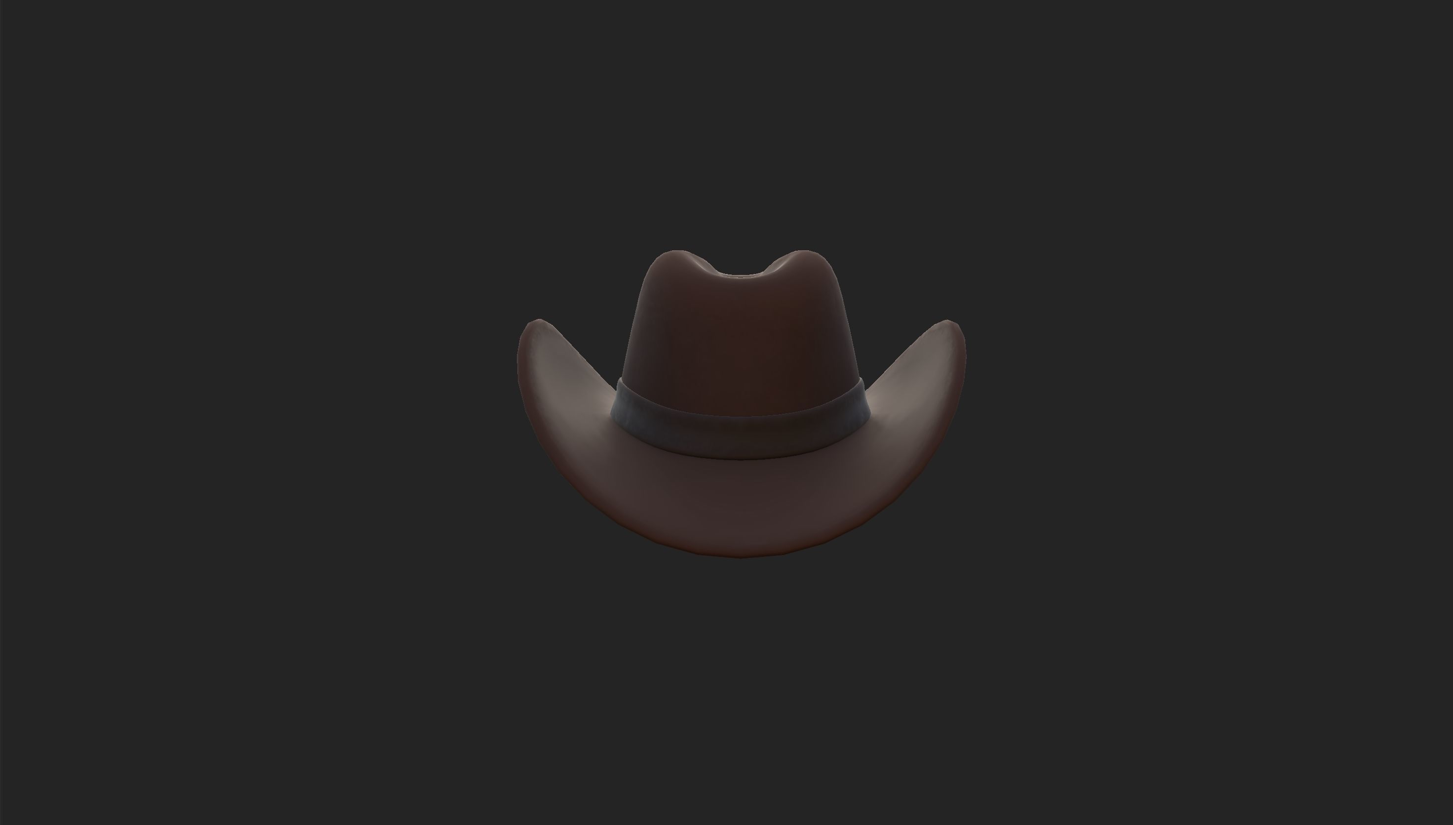 Hat011 Cowboy Hat 3D model_14