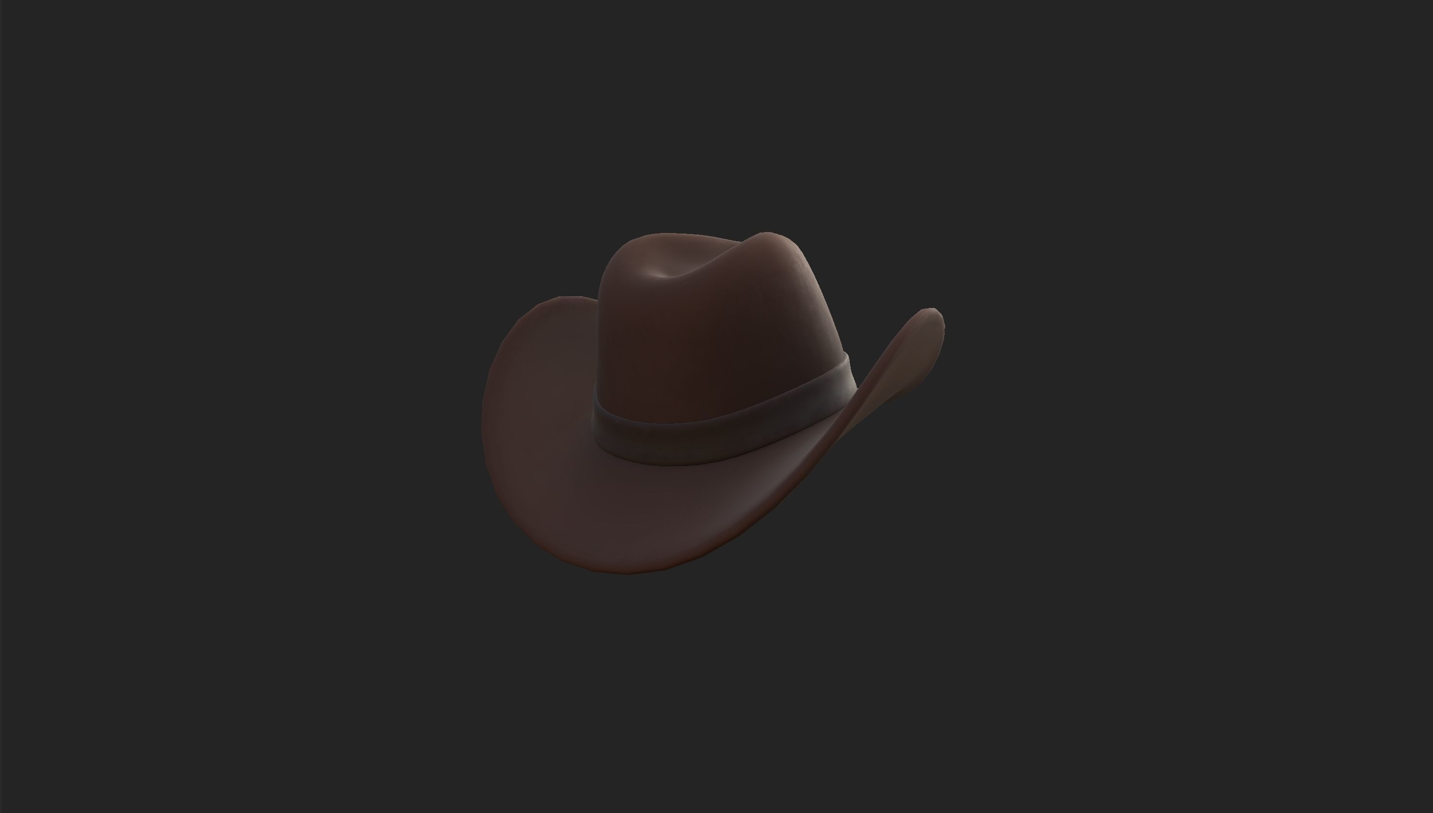 Hat011 Cowboy Hat 3D model_12