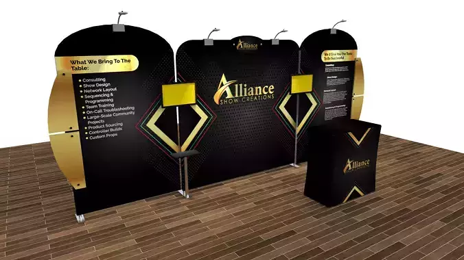 3D Tradeshow Model