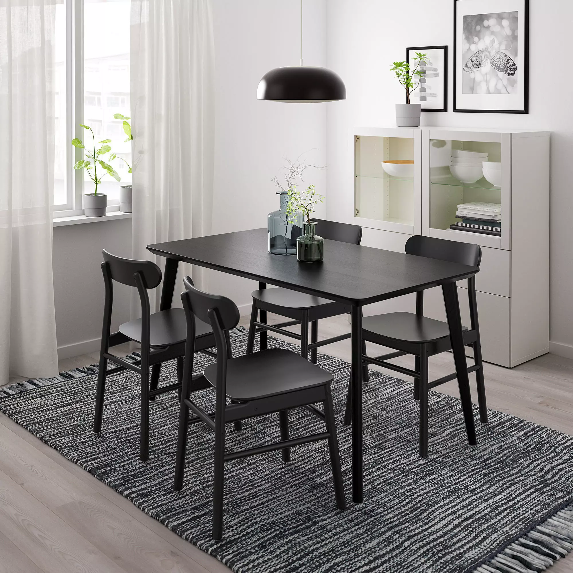 LISABO RONNINGE Table and 4 chairs 3D model_0