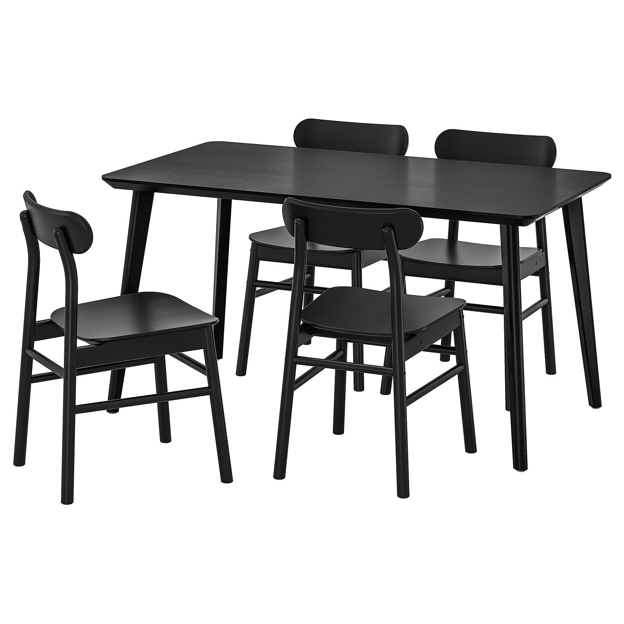 LISABO RONNINGE Table and 4 chairs 3D model_1
