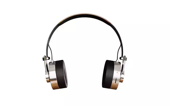 3d headphone design for product mockup