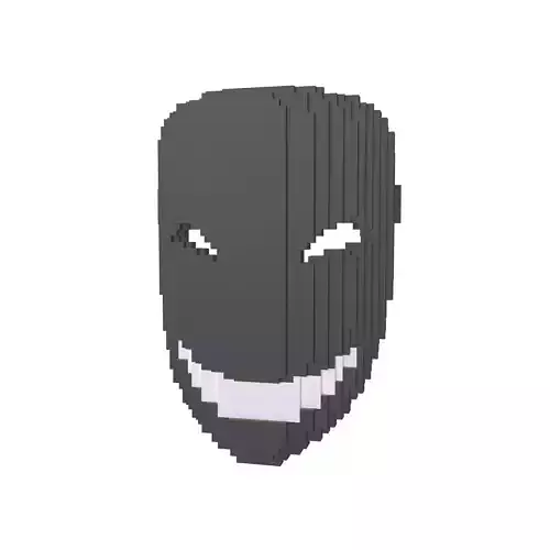 Voxel Anime Cosplay Mask v1 002