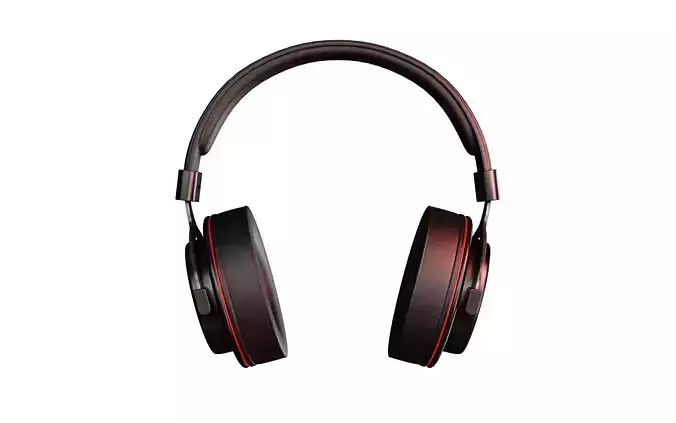3d headphone design for product mockup